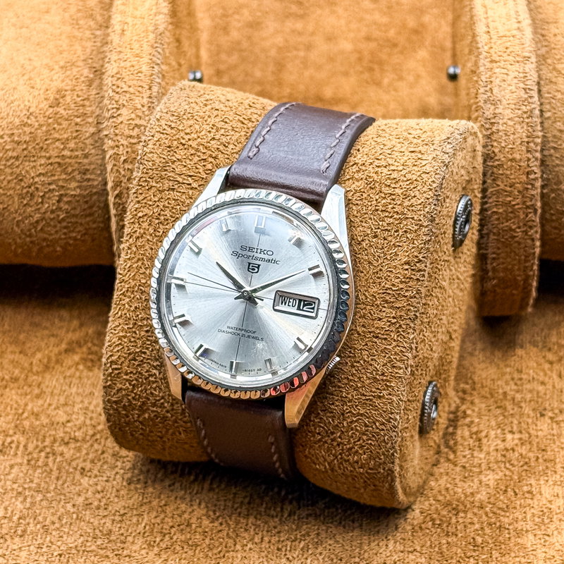 Seiko Seiko - Sportsmatic 5 柔光 – Jūkō – Gentle Light - No reserve price - 6619-8090 - Men - 1966 vintage watch - image 10
