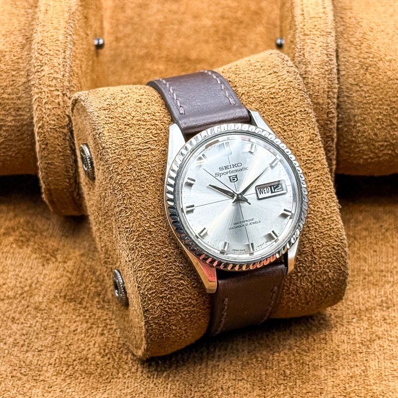 Seiko Seiko - Sportsmatic 5 柔光 – Jūkō – Gentle Light - No reserve price - 6619-8090 - Men - 1966 vintage watch - image 12