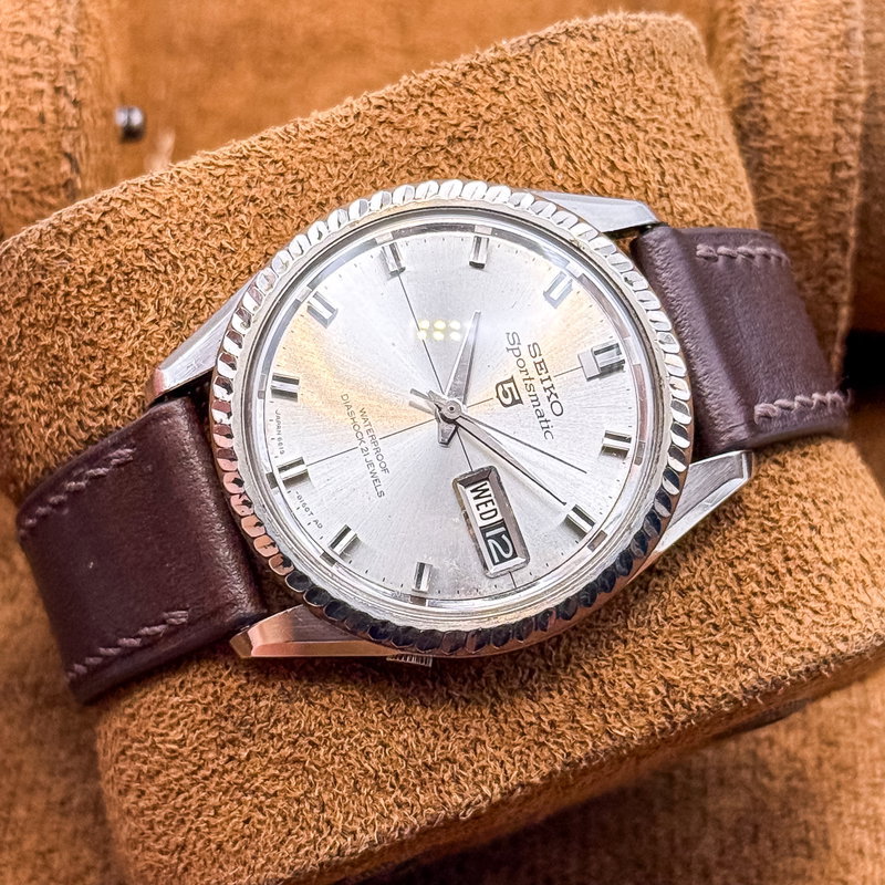 Seiko Seiko - Sportsmatic 5 柔光 – Jūkō – Gentle Light - No reserve price - 6619-8090 - Men - 1966 vintage watch - image 14