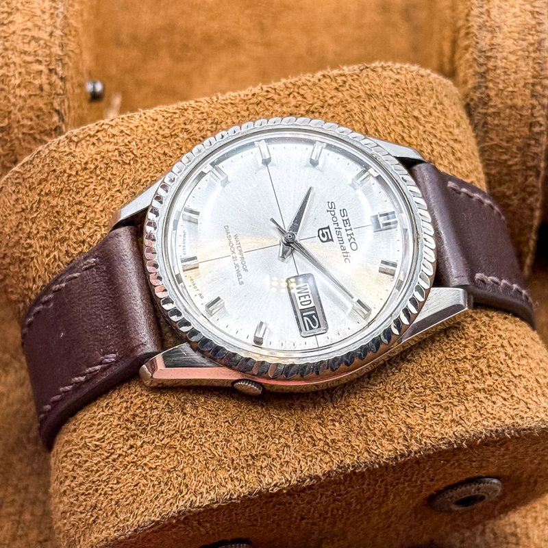 Seiko Seiko - Sportsmatic 5 柔光 – Jūkō – Gentle Light - No reserve price - 6619-8090 - Men - 1966 vintage watch - image 15