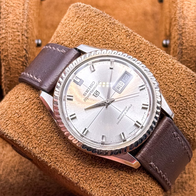 Seiko Seiko - Sportsmatic 5 柔光 – Jūkō – Gentle Light - No reserve price - 6619-8090 - Men - 1966 vintage watch - image 17