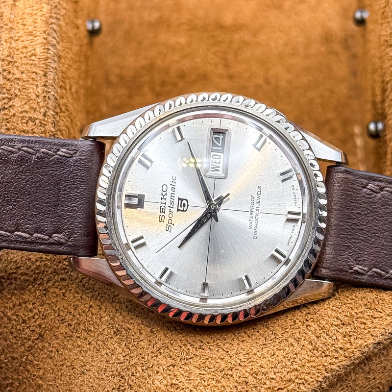 Seiko Seiko - Sportsmatic 5 柔光 – Jūkō – Gentle Light - No reserve price - 6619-8090 - Men - 1966 vintage watch - image 20