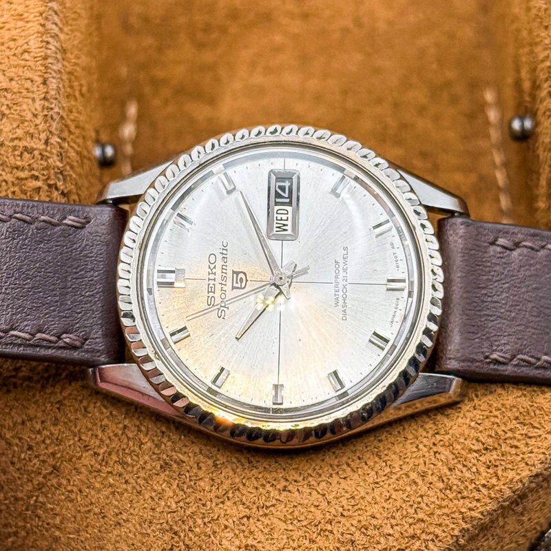 Seiko Seiko - Sportsmatic 5 柔光 – Jūkō – Gentle Light - No reserve price - 6619-8090 - Men - 1966 vintage watch - image 21