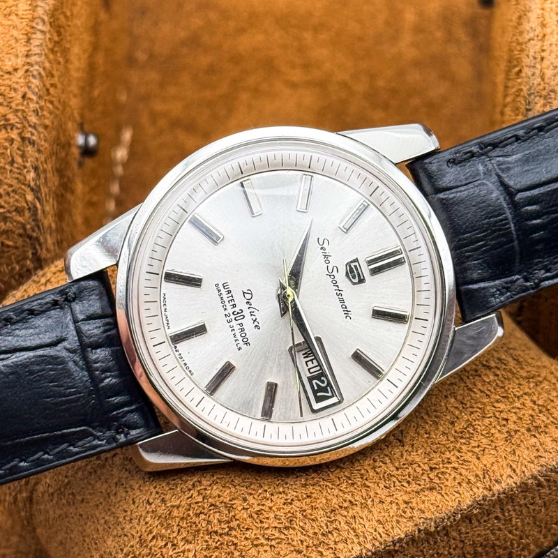Seiko Seiko - Sportsmatic 5 Deluxe 幽玄 (Yūgen) – Mysterious Grace - No reserve price - 7606-7992 - Men - 1965 vintage watch - image 21