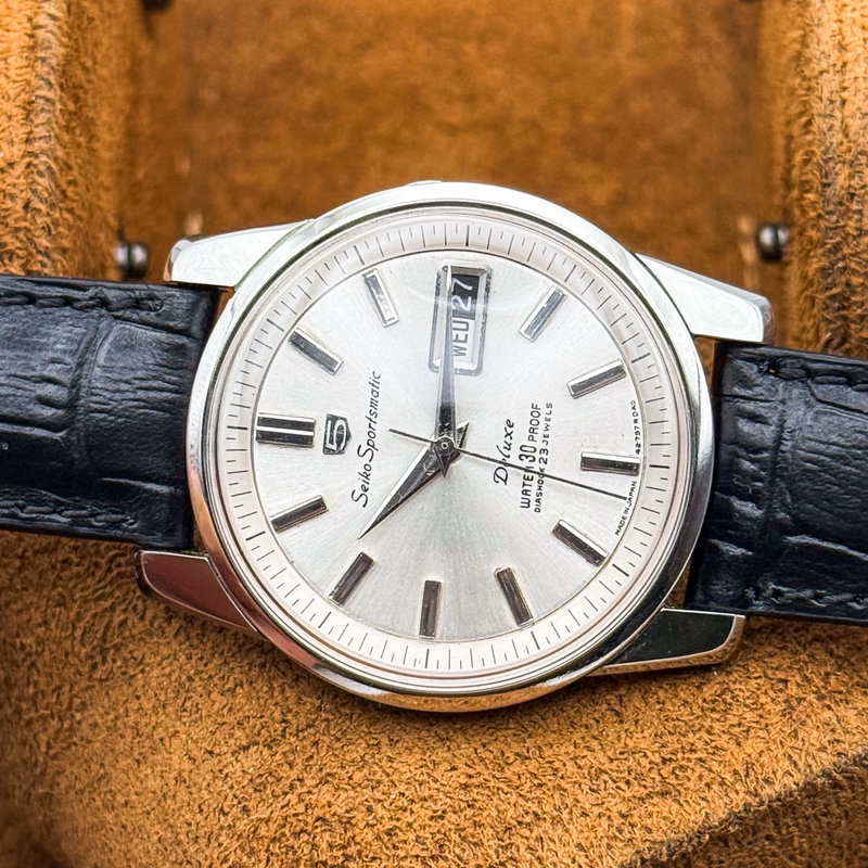 Seiko Seiko - Sportsmatic 5 Deluxe 幽玄 (Yūgen) – Mysterious Grace - No reserve price - 7606-7992 - Men - 1965 vintage watch - image 23