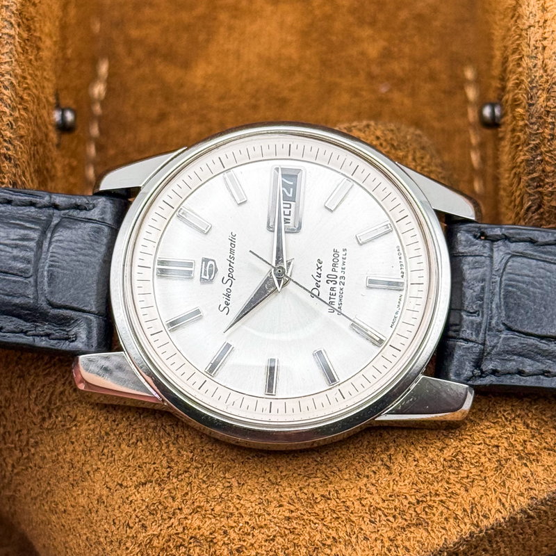Seiko Seiko - Sportsmatic 5 Deluxe 幽玄 (Yūgen) – Mysterious Grace - No reserve price - 7606-7992 - Men - 1965 vintage watch - image 24