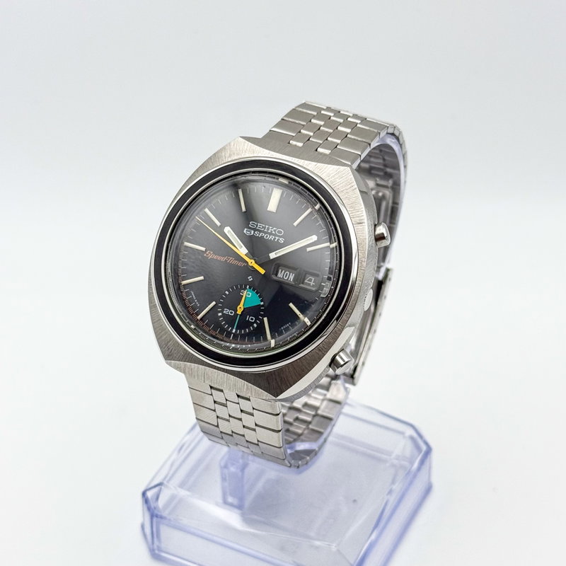 Seiko Seiko - 5 Sports Speedtimer Chronograph - 6139-8002 - Hombre - 1971 vintage watch - image 2