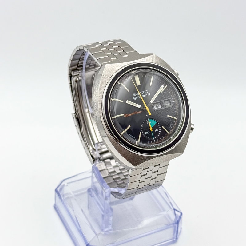 Seiko Seiko - 5 Sports Speedtimer Chronograph - 6139-8002 - Hombre - 1971 vintage watch - image 4