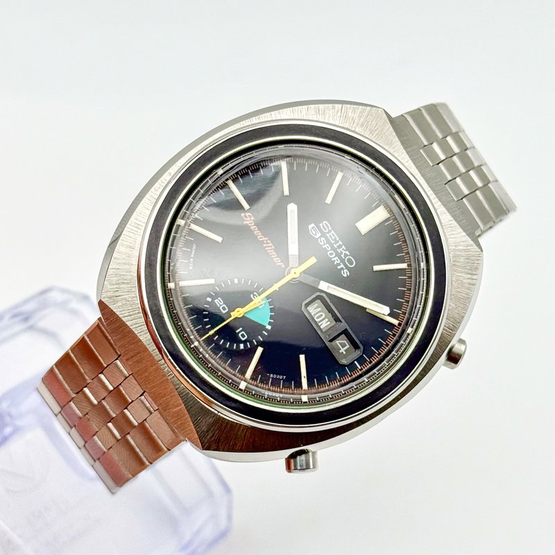 Seiko Seiko - 5 Sports Speedtimer Chronograph - 6139-8002 - Hombre - 1971 vintage watch - image 9