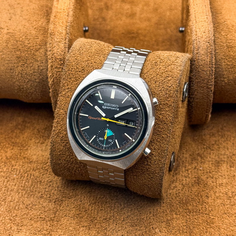 Seiko Seiko - 5 Sports Speedtimer Chronograph - 6139-8002 - Hombre - 1971 vintage watch - image 11