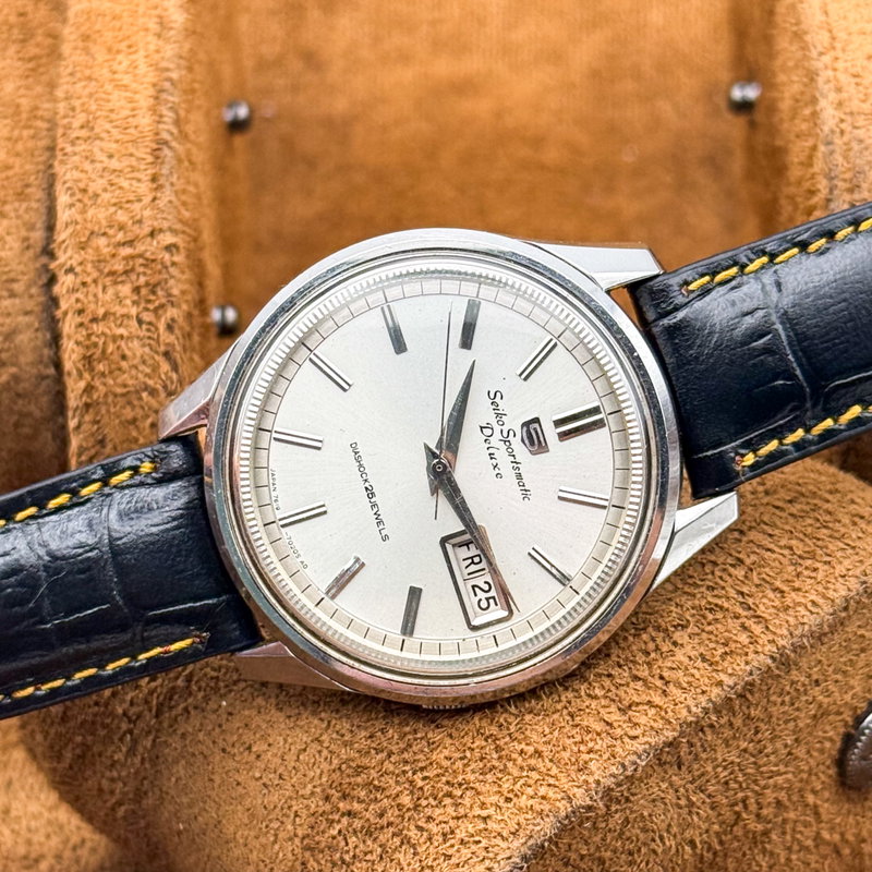 Seiko Seiko - Sportsmatic Deluxe - Sin precio de reserva - 7619-7010 - Hombre - 1965 vintage watch - image 17