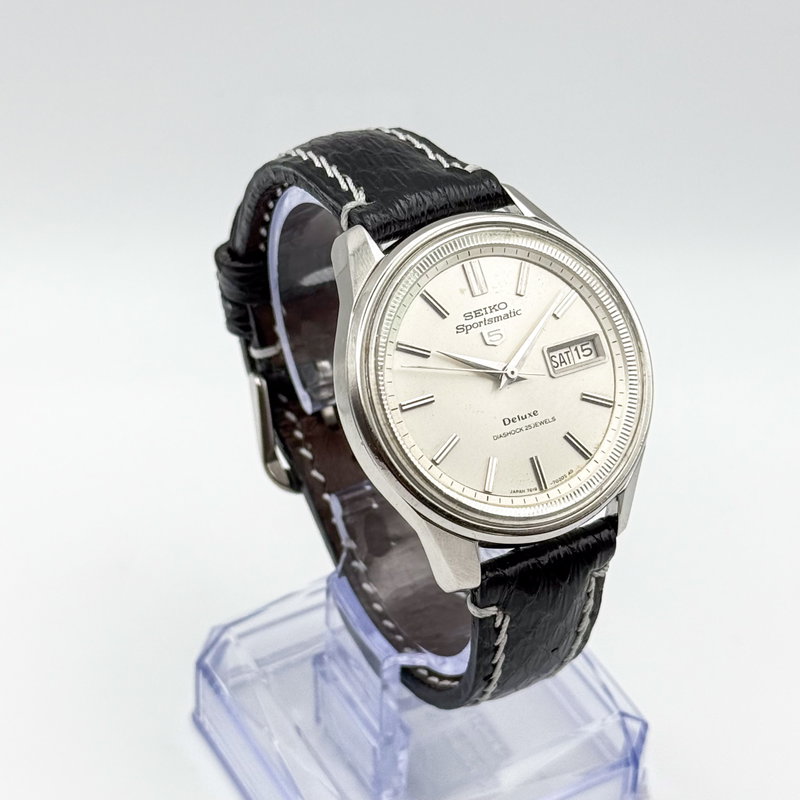 Seiko Seiko - Sportsmatic 5 Deluxe - Ingen mindstepris - 7619-7010 - Mænd - 1966 vintage watch - image 4