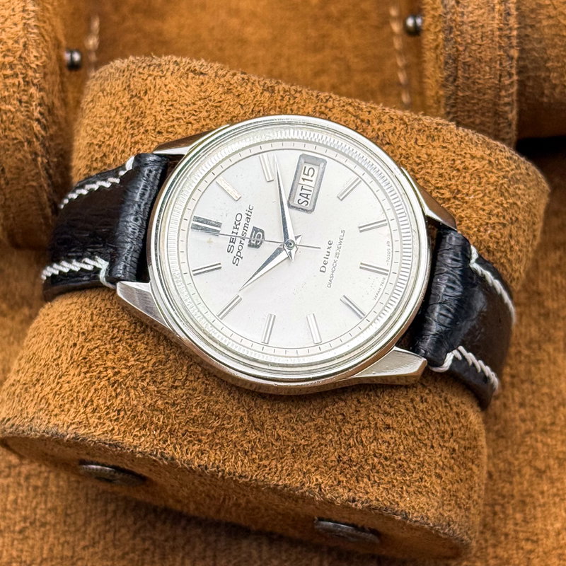 Seiko Seiko - Sportsmatic 5 Deluxe - Ingen mindstepris - 7619-7010 - Mænd - 1966 vintage watch - image 17