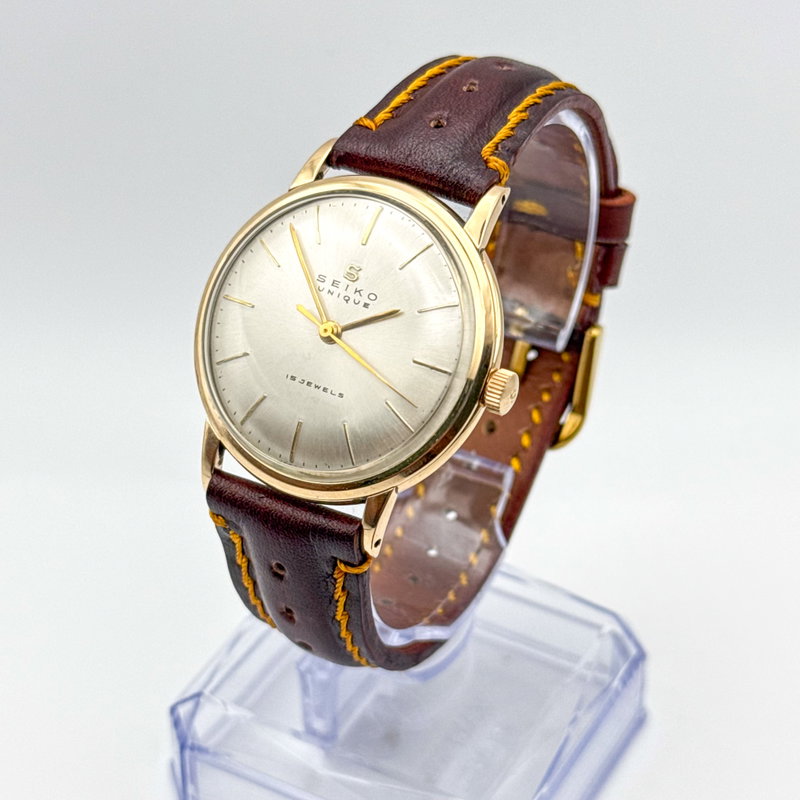 Seiko Seiko - Unique "14K GOLD-FILLED" - No reserve price - 14011 - Men - 1955 vintage watch - image 2