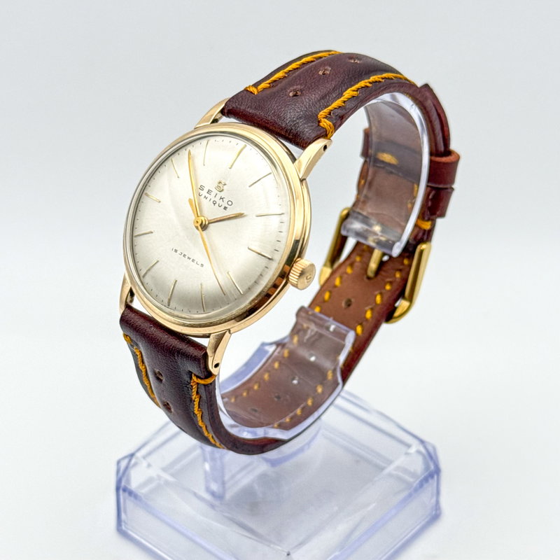 Seiko Seiko - Unique "14K GOLD-FILLED" - No reserve price - 14011 - Men - 1955 vintage watch - image 3