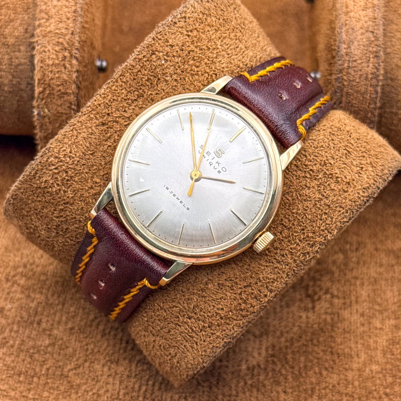 Seiko Seiko - Unique "14K GOLD-FILLED" - No reserve price - 14011 - Men - 1955 vintage watch - image 16