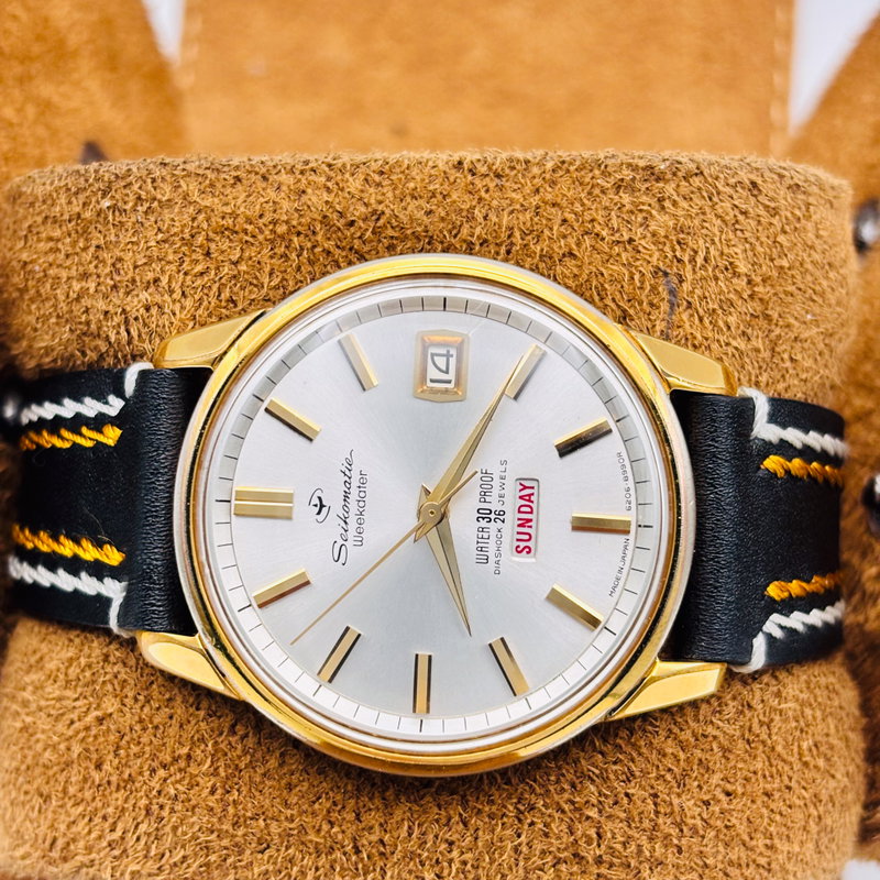 Seiko Seiko - Seikomatic Weekdater - No reserve price - 6206-8990 - Men - 1964 vintage watch - image 6