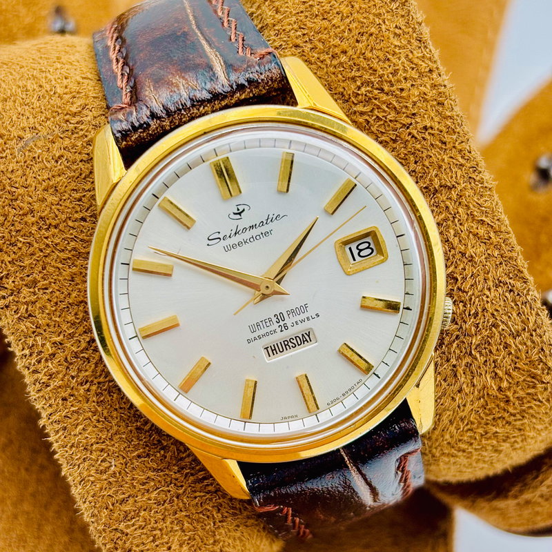 Seiko Seiko - Seikomatic Weekdater 賢耀 (Ken’yō) – Wise Radiance - No reserve price - 6206-8990 - Men - 1965 vintage watch - image 5