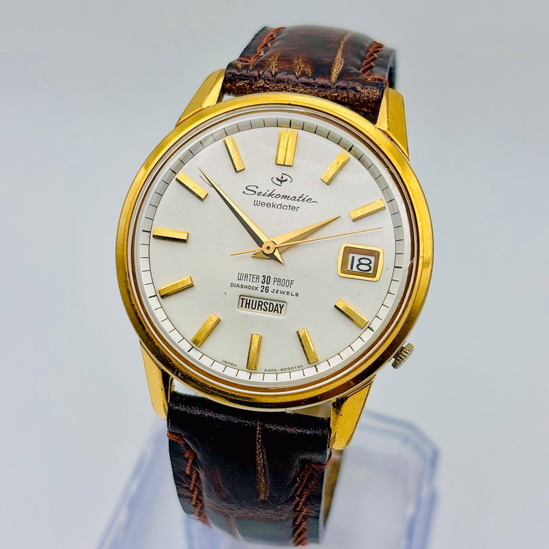 Seiko Seiko - Seikomatic Weekdater 賢耀 (Ken’yō) – Wise Radiance - No reserve price - 6206-8990 - Men - 1965 vintage watch - image 2