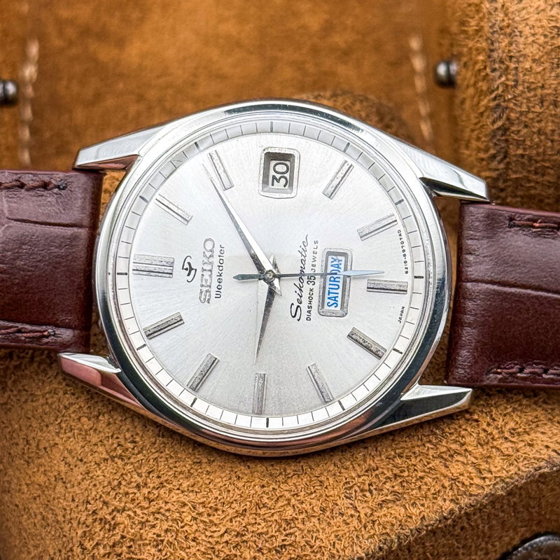 Seiko Seiko - Seikomatic Weekdater 銀輝 (Ginki) – Silver Radiance - No reserve price - 6218-8971 - Men - 1964 vintage watch - image 20