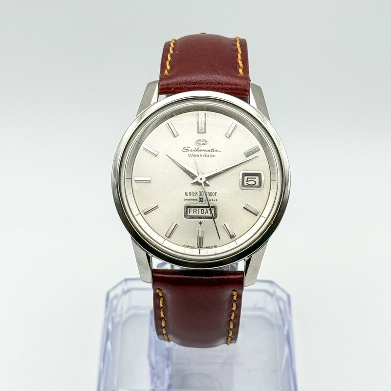 Seiko Seiko - Seikomatic Weekdater - No reserve price - J13080 - Men - 1963 vintage watch - image 2