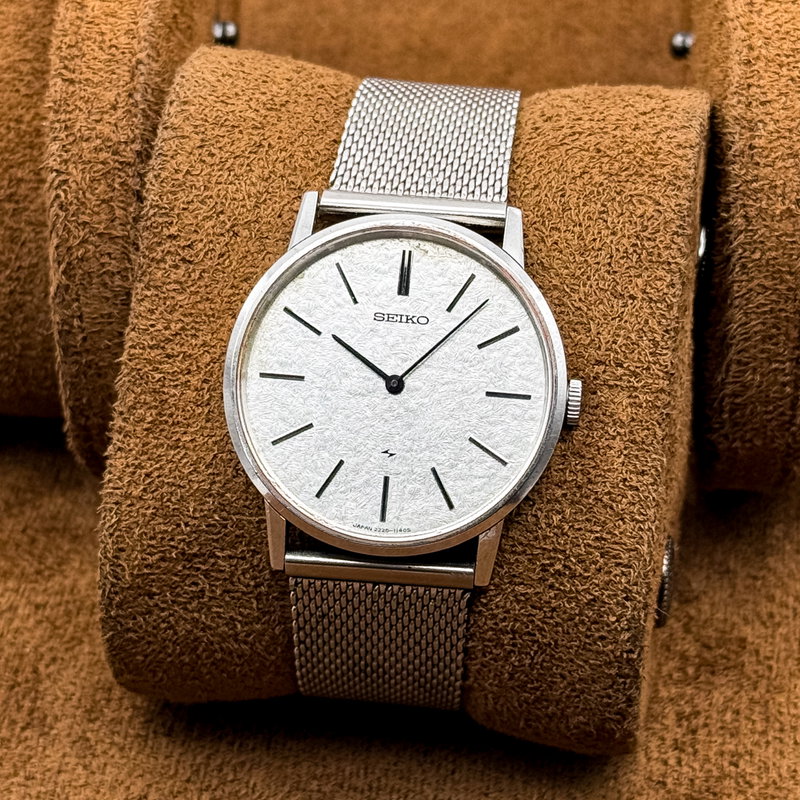 Seiko Seiko - 縁光 (Enkō) – Framed Light - No Reserve Price - 2220-0430 - Men - 1977 vintage watch - image 1