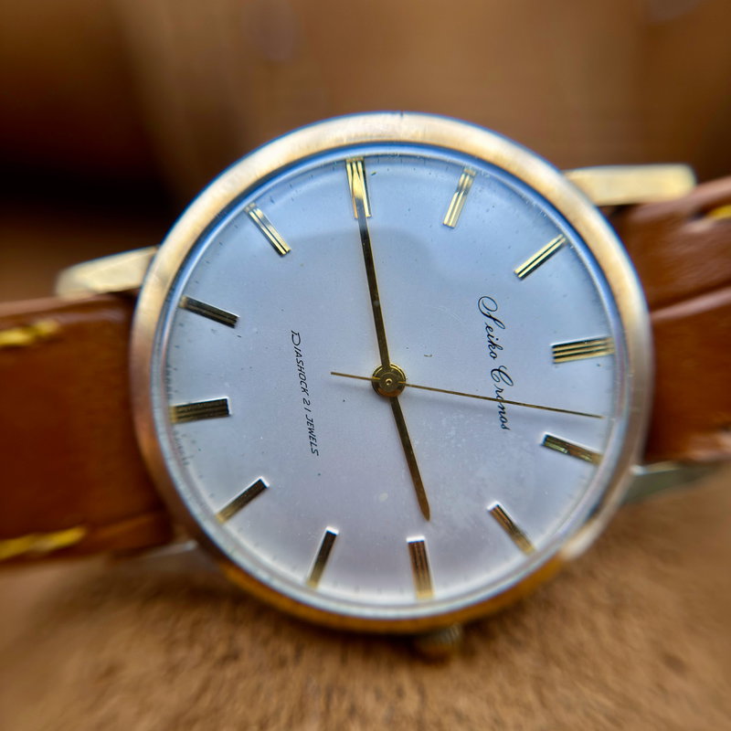 Seiko Seiko - Cronos "14K GOLD-FILLED" [Serviced] 風雅 (Fūga) – Elegant Wind - Ingen mindstepris - Men - 1960 vintage watch - image 16