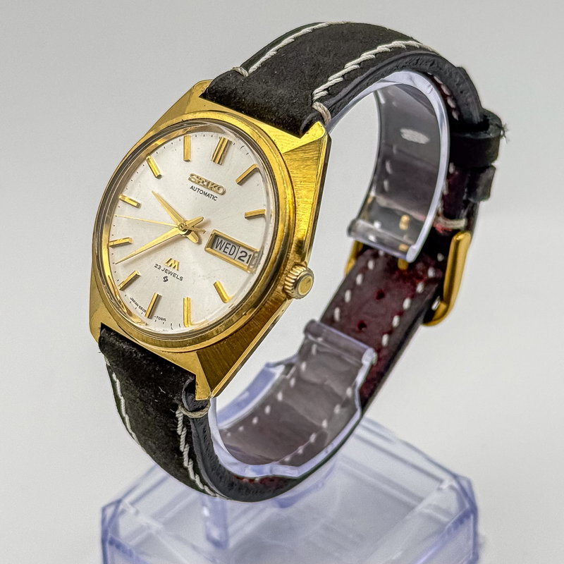 Seiko Seiko - Lord Matic "Silver Sunburst" - No Reserve Price - 5606-7000 - Men - 1970-1979 vintage watch - image 1