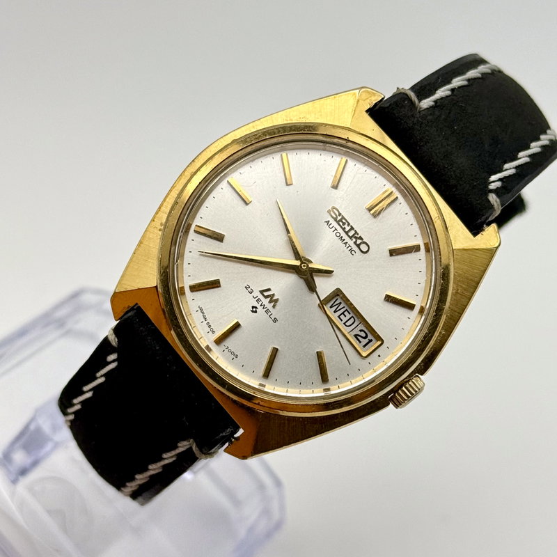 Seiko Seiko - Lord Matic "Silver Sunburst" - No Reserve Price - 5606-7000 - Men - 1970-1979 vintage watch - image 8