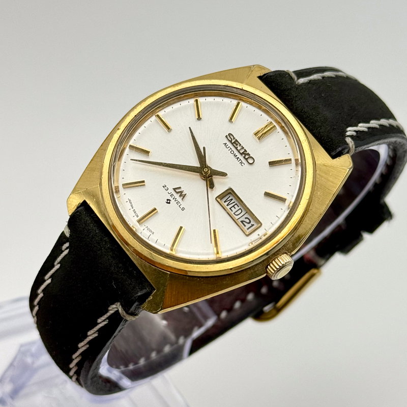 Seiko Seiko - Lord Matic "Silver Sunburst" - No Reserve Price - 5606-7000 - Men - 1970-1979 vintage watch - image 9