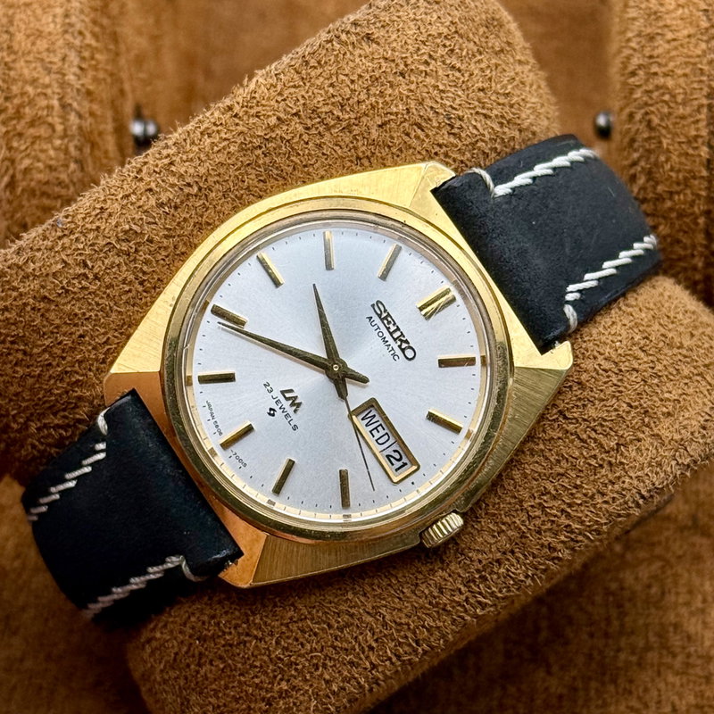 Seiko Seiko - Lord Matic "Silver Sunburst" - No Reserve Price - 5606-7000 - Men - 1970-1979 vintage watch - image 14