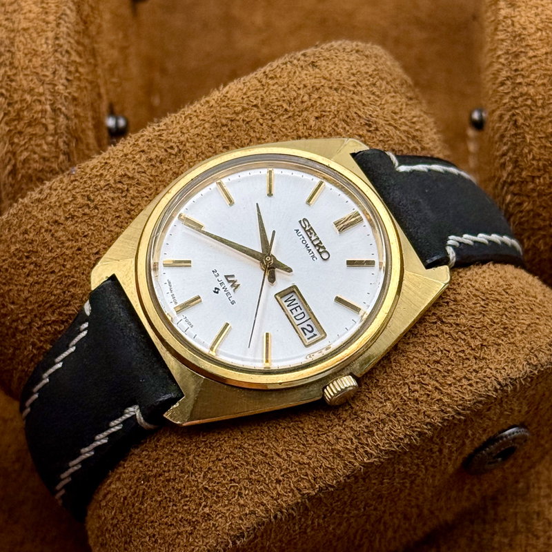 Seiko Seiko - Lord Matic "Silver Sunburst" - No Reserve Price - 5606-7000 - Men - 1970-1979 vintage watch - image 15
