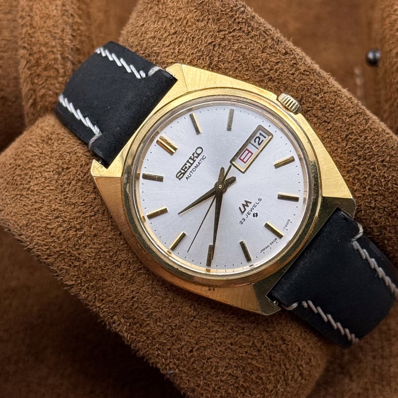 Seiko Seiko - Lord Matic "Silver Sunburst" - No Reserve Price - 5606-7000 - Men - 1970-1979 vintage watch - image 16