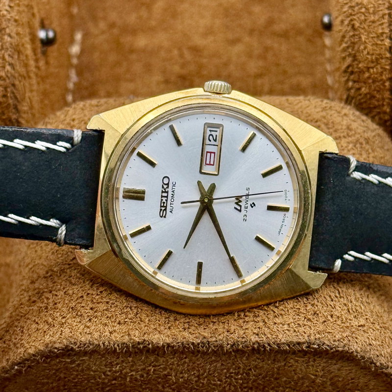 Seiko Seiko - Lord Matic "Silver Sunburst" - No Reserve Price - 5606-7000 - Men - 1970-1979 vintage watch - image 20