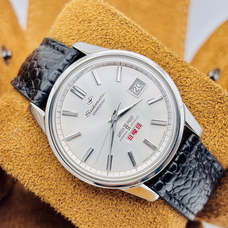 Seiko Seiko - Seikomatic Weekdater [Near-Mint] 静影 (Seiei) – Silent Reflection - No Reserve Price - 6206-8990 - Men - 1965 vintage watch - image 1