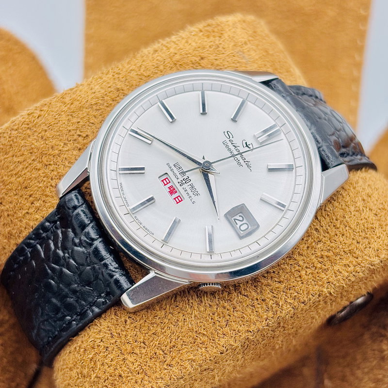 Seiko Seiko - Seikomatic Weekdater [Near-Mint] 静影 (Seiei) – Silent Reflection - No Reserve Price - 6206-8990 - Men - 1965 vintage watch - image 6