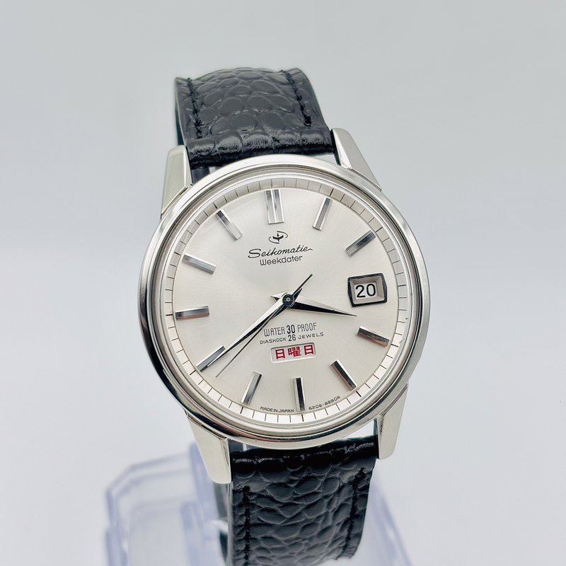 Seiko Seiko - Seikomatic Weekdater [Near-Mint] 静影 (Seiei) – Silent Reflection - No Reserve Price - 6206-8990 - Men - 1965 vintage watch - image 24