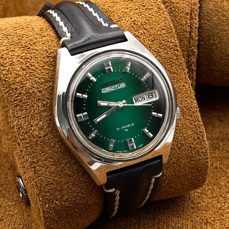 Seiko Seiko - 5Actus "Vivid Green" [Serviced] 時色 (Jishoku) – Color of Time - No Reserve Price - 7019-8010 - Men - 1969 vintage watch - image 10