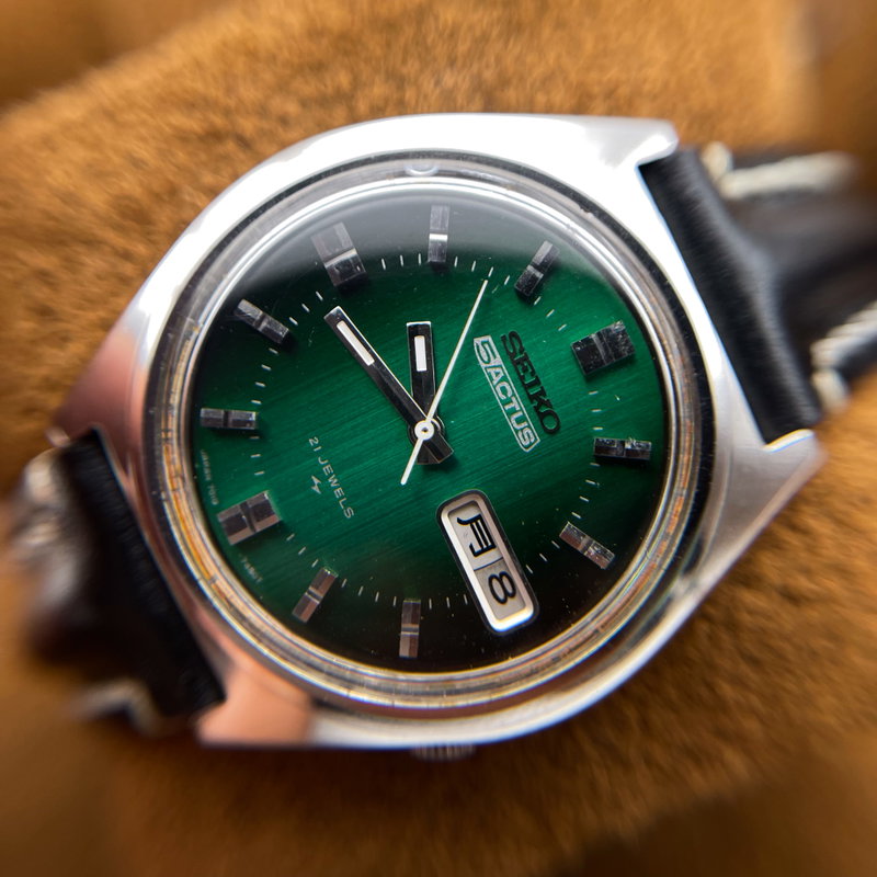 Seiko Seiko - 5Actus "Vivid Green" [Serviced] 時色 (Jishoku) – Color of Time - No Reserve Price - 7019-8010 - Men - 1969 vintage watch - image 11