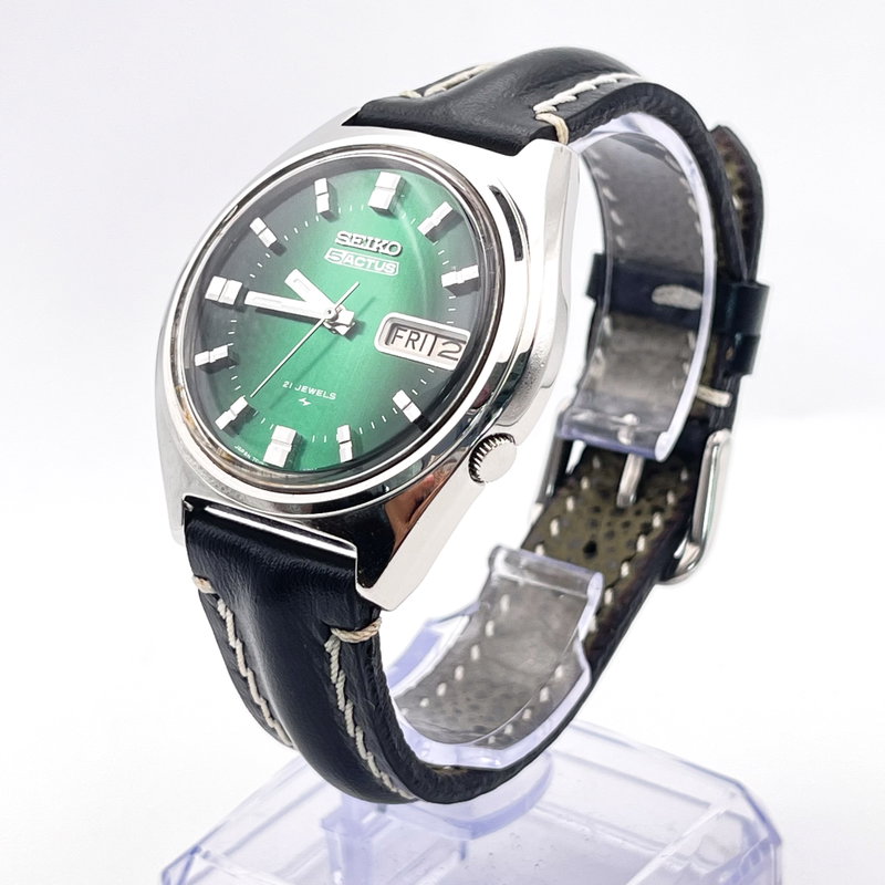 Seiko Seiko - 5Actus "Vivid Green" [Serviced] 時色 (Jishoku) – Color of Time - No Reserve Price - 7019-8010 - Men - 1969 vintage watch - image 18