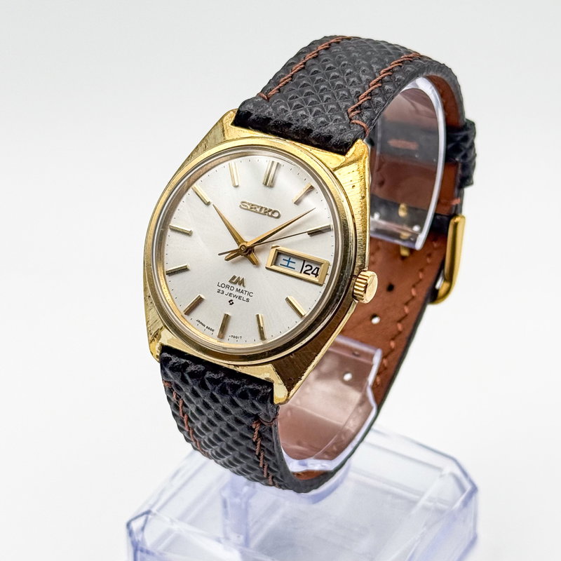 Seiko Seiko - Lord Matic 金霞 (Kin Kasumi) – Golden Haze - No reserve price - 5606-7000 - Men - 1970-1979 vintage watch - image 2