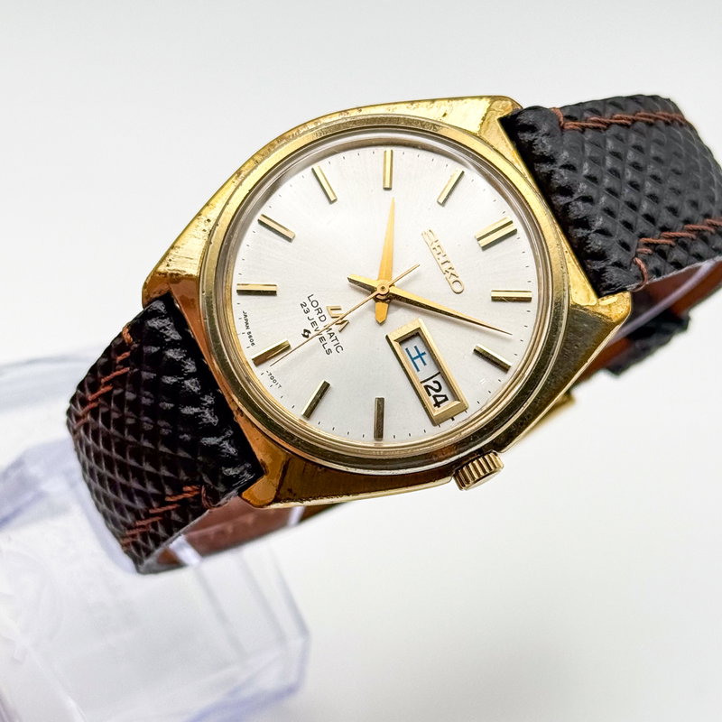 Seiko Seiko - Lord Matic 金霞 (Kin Kasumi) – Golden Haze - No reserve price - 5606-7000 - Men - 1970-1979 vintage watch - image 9