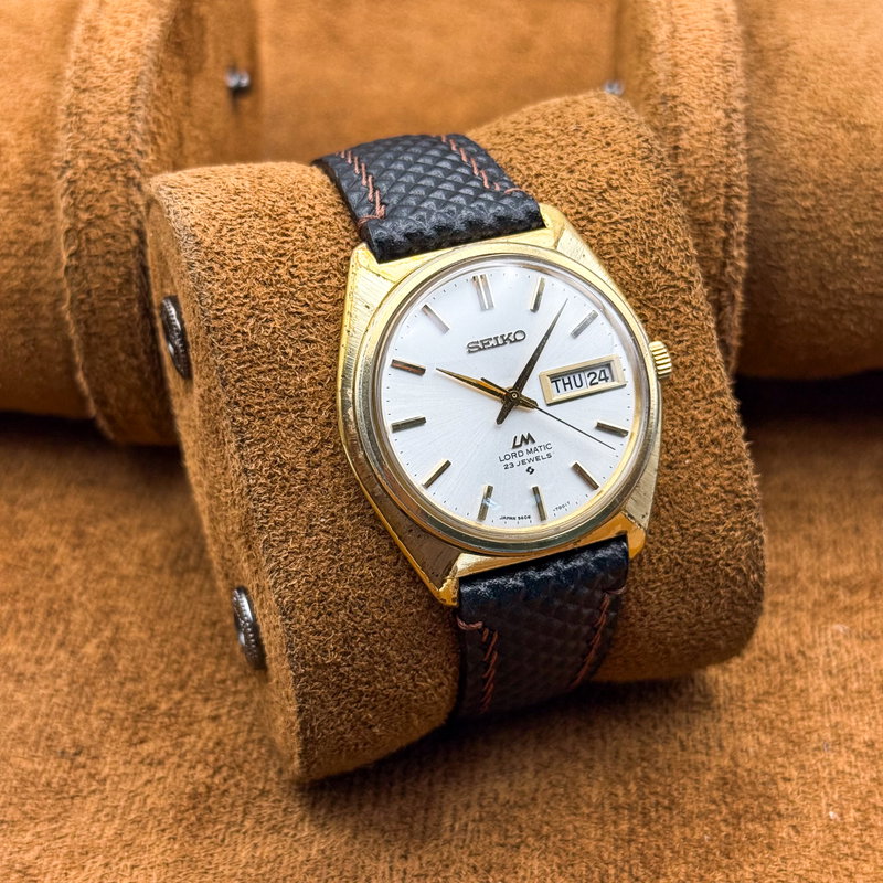 Seiko Seiko - Lord Matic 金霞 (Kin Kasumi) – Golden Haze - No reserve price - 5606-7000 - Men - 1970-1979 vintage watch - image 12