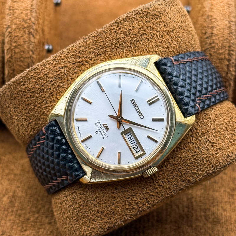 Seiko Seiko - Lord Matic 金霞 (Kin Kasumi) – Golden Haze - No reserve price - 5606-7000 - Men - 1970-1979 vintage watch - image 14
