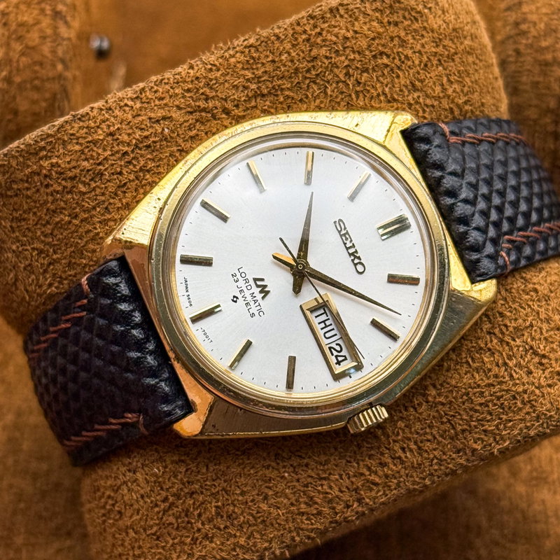 Seiko Seiko - Lord Matic 金霞 (Kin Kasumi) – Golden Haze - No reserve price - 5606-7000 - Men - 1970-1979 vintage watch - image 1