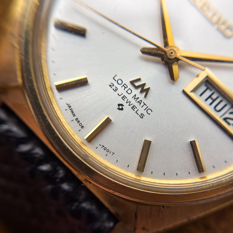 Seiko Seiko - Lord Matic 金霞 (Kin Kasumi) – Golden Haze - No reserve price - 5606-7000 - Men - 1970-1979 vintage watch - image 19