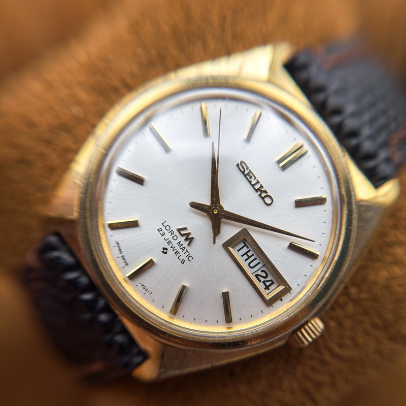 Seiko Seiko - Lord Matic 金霞 (Kin Kasumi) – Golden Haze - No reserve price - 5606-7000 - Men - 1970-1979 vintage watch - image 20