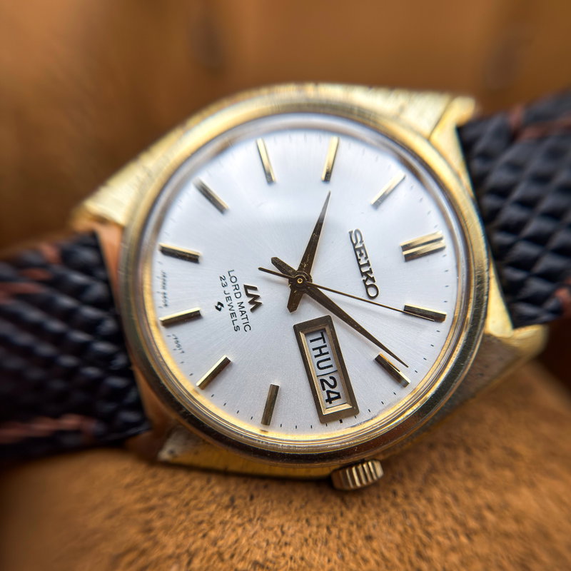 Seiko Seiko - Lord Matic 金霞 (Kin Kasumi) – Golden Haze - No reserve price - 5606-7000 - Men - 1970-1979 vintage watch - image 21