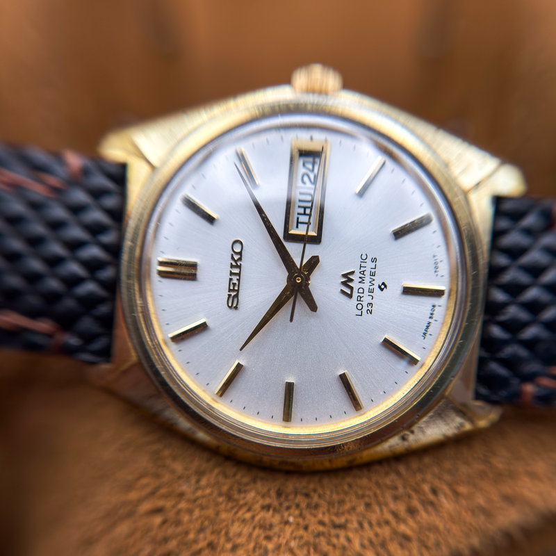 Seiko Seiko - Lord Matic 金霞 (Kin Kasumi) – Golden Haze - No reserve price - 5606-7000 - Men - 1970-1979 vintage watch - image 23