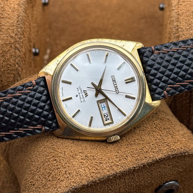 Seiko Seiko - Lord Matic 金霞 (Kin Kasumi) – Golden Haze - No reserve price - 5606-7000 - Men - 1970-1979 vintage watch - image 27